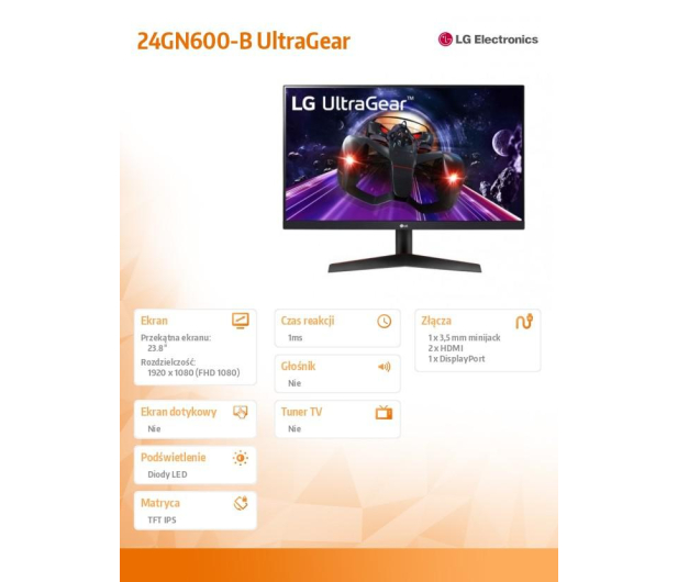 LG 24GN600-B - 619950 - zdjęcie 7